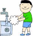 boy handwashing 